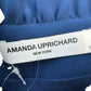 AMANDA UPRICHARD Navy Wyatt High Waist Shorts Size S