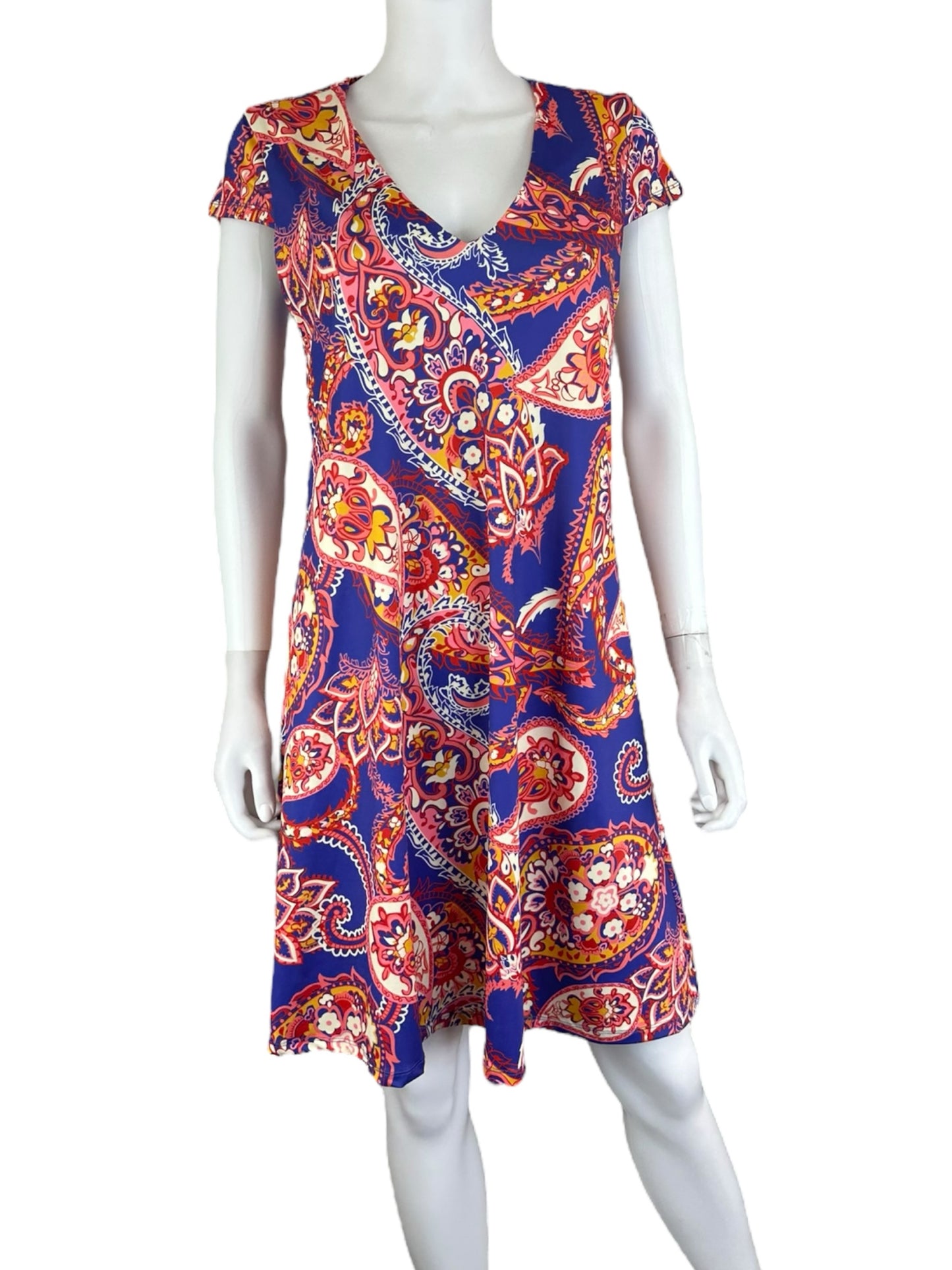 Julie Brown Paisley Cause Dress Size S