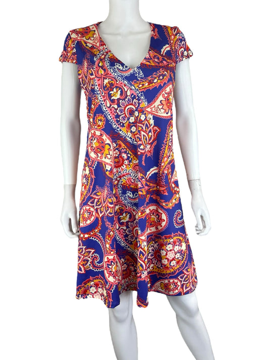 Julie Brown Paisley Cause Dress Size S