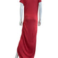 POLO by Ralph Lauren Red 100% Linen Knit Maxi Dress Size S