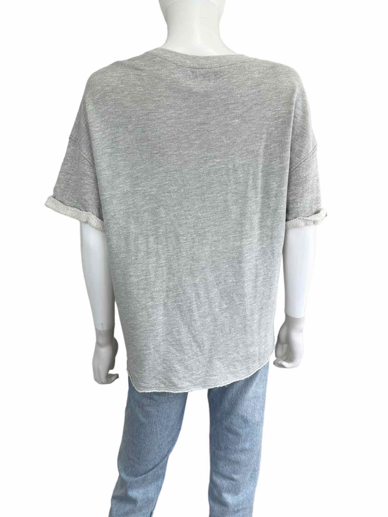 SUNDRY Gray Terry Tee Size L