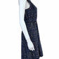 Kate Spade Blue Silk Print Dress Size 2