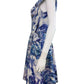 Gabriella Cadena Purple Marbled Over Cocktail Dress Size 4
