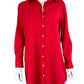 Frank & Eileen Red Cotton Button Down Shirt Size M