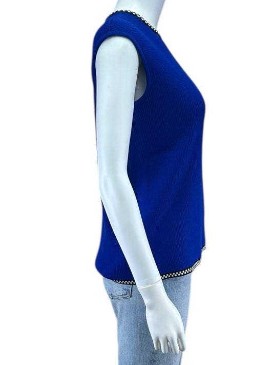 ESCADA  Blue 100% Virgin Wool Sweater Size M