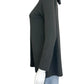 EILEEN FISHER Gray Knit Hoodie Size M
