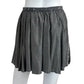 Nicole Paloma Gray Distressed Snap Mini Skirt Size S
