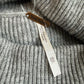 Free People Gray Turtleneck Sweater Size XS