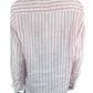 Frank & Eileen Pink and White Button-Down Shirt Size M