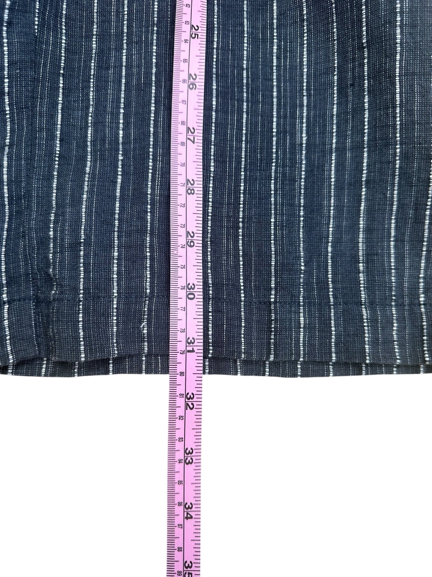 EILEEN FISHER Charcoal Gray Linen Pants Size PS