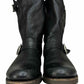 frye Veronica Short Leather Combat Boots Size 8