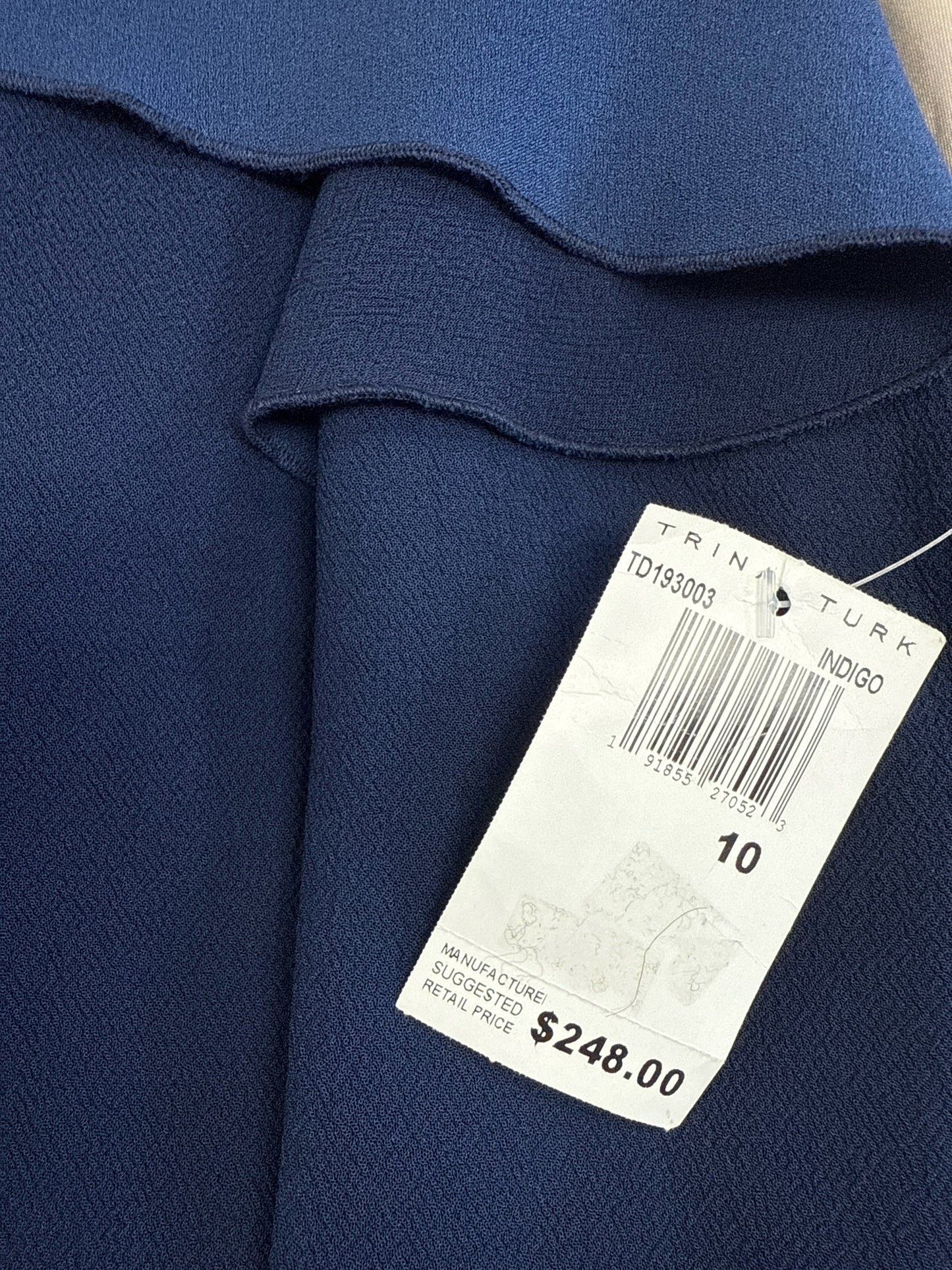 TRINA TURK NWT Navy Cocktail Dress Size 10