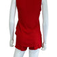 P.J. Salvage Red Two Piece Set Size 8
