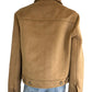 avec les filles Brown Cropped Coat Size L