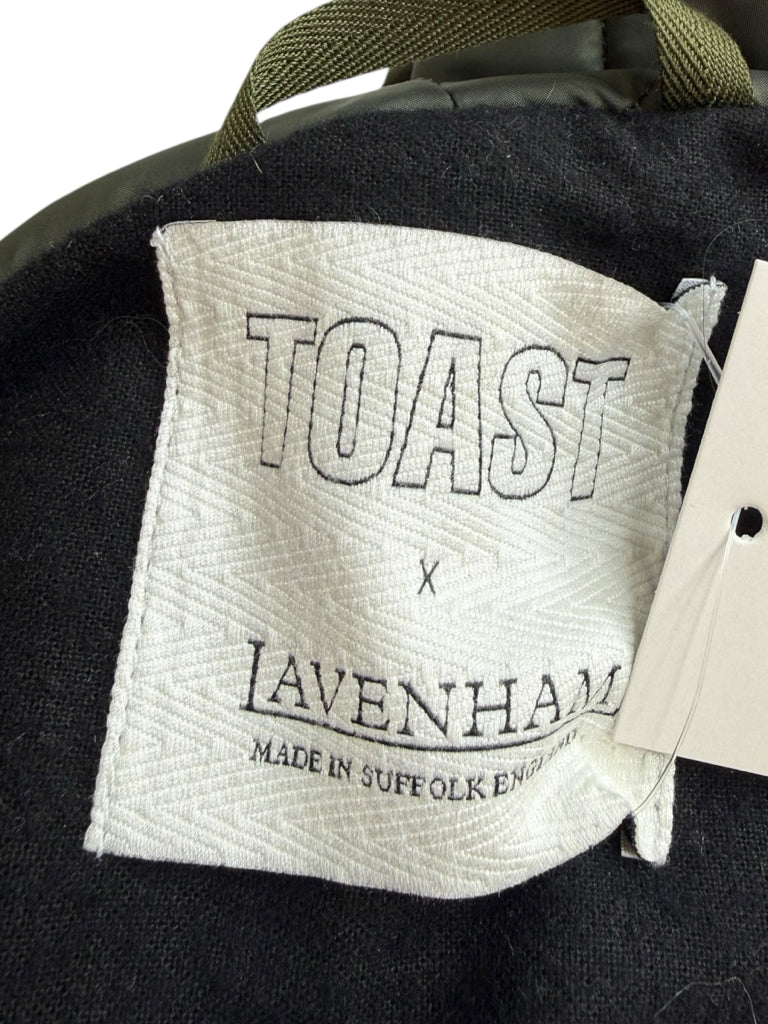 Toast x Lavenham Olive Hooded Poncho Size O/S