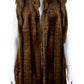 chicos Faux Fur Glam Animal Vest Size XL