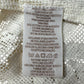 Free People Cream Embroidered Blouse Size M