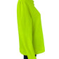Dudley Stephens Neon Yellow Highland High Low Fleece Top Size XL