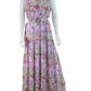 taylor Multicolor Floral Maxi Dress Size 16