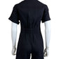 Theory Black Linen Romper Size 2