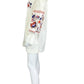 Free People White and Floral Multicolor Casual Dress Size S
