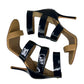 Tory Burch Danielle Caged Leather Sandal Pumps Size 8.5