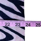 J. Crew Pink 100% Cashmere Zebra Stripe Sweater Size S