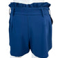 AMANDA UPRICHARD Navy Wyatt High Waist Shorts Size S