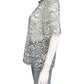 TRINA TURK White Floral Martigues Lace Top Size S