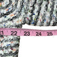 MILLY Tweed Fringe Trim Sweater Cardigan Jacket Size L