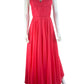 Sherri Hill Coral Formal Maxi Dress Size 8