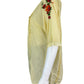sundance Yellow Embroidered Blouse Size L