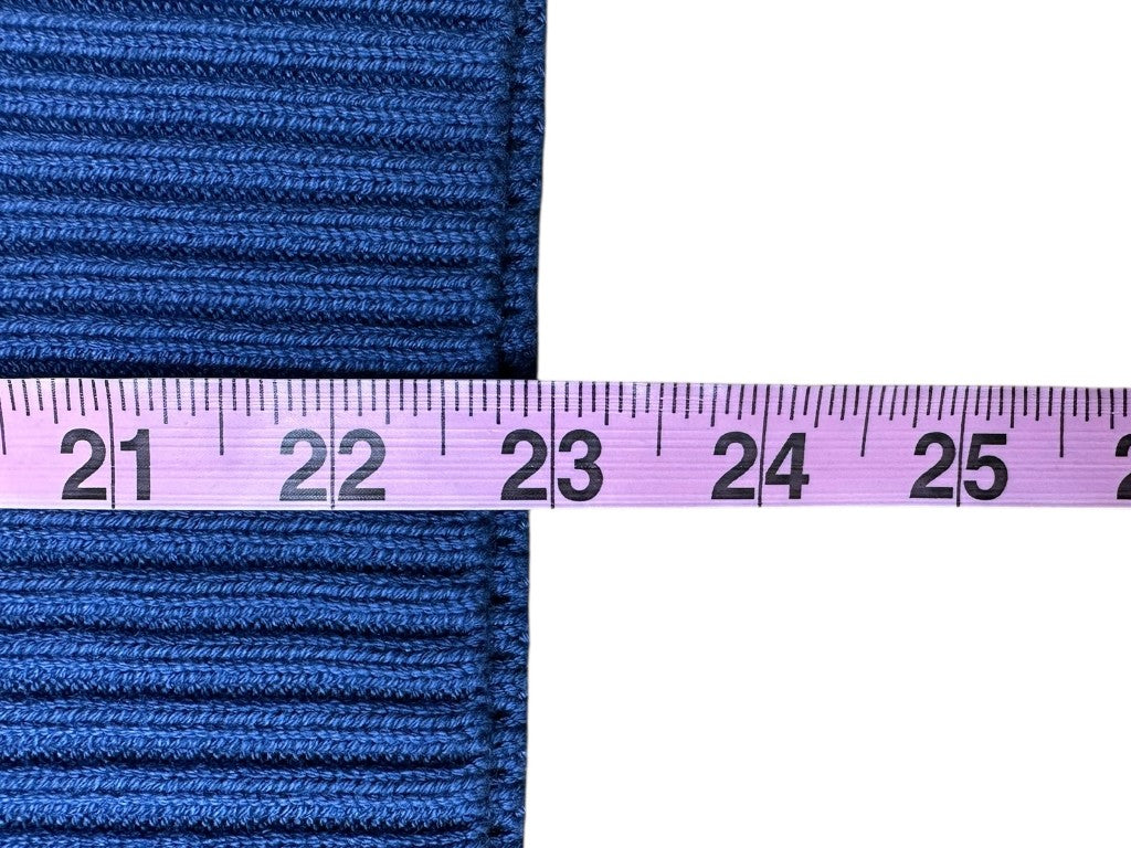 BANANA REPUBLIC NWT Blue Cotton Silk Blend Sweater Size S
