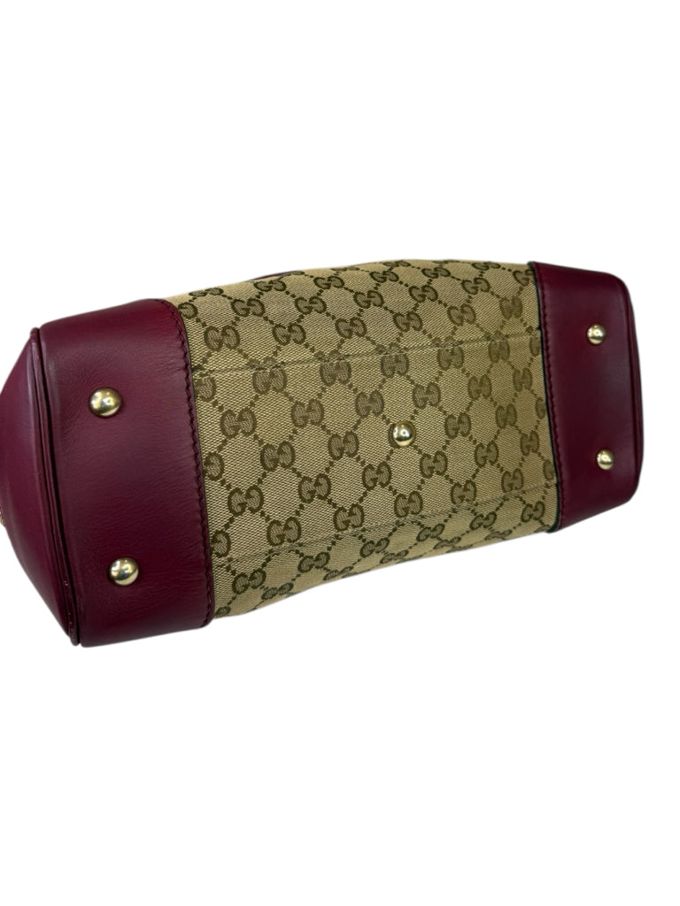 Gucci GG Canvas Mayfair Tote Handbag