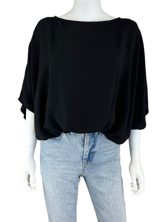 TRINA TURK Black Blouse Size XS