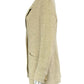 Iris Setlakwe Tan Linen Knit Blazer Size 12
