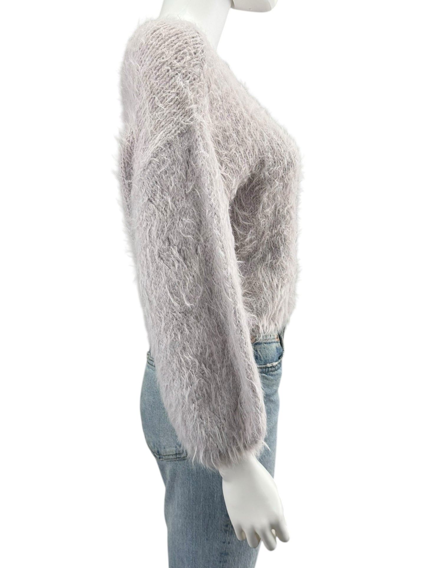 Free People NWT Lilac Eyelash Sweater Size XS