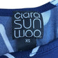Clara Sunwoo Navy Dress Size XS