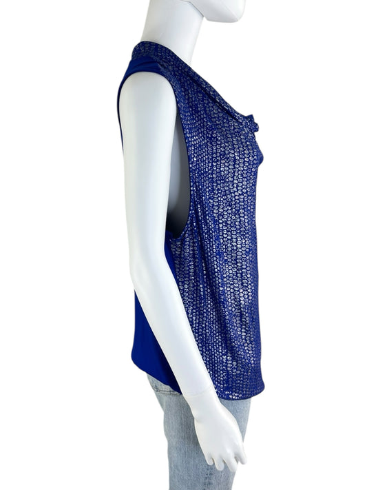 Isabella DeMarco NWT Navy Tank Size XL