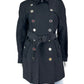 Sam Edelman Black Multi-Color Button Coat Size M