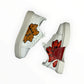 Christian Louboutin x Shun Sudo Adolon Button Flower Low-Top Sneakers Size 37