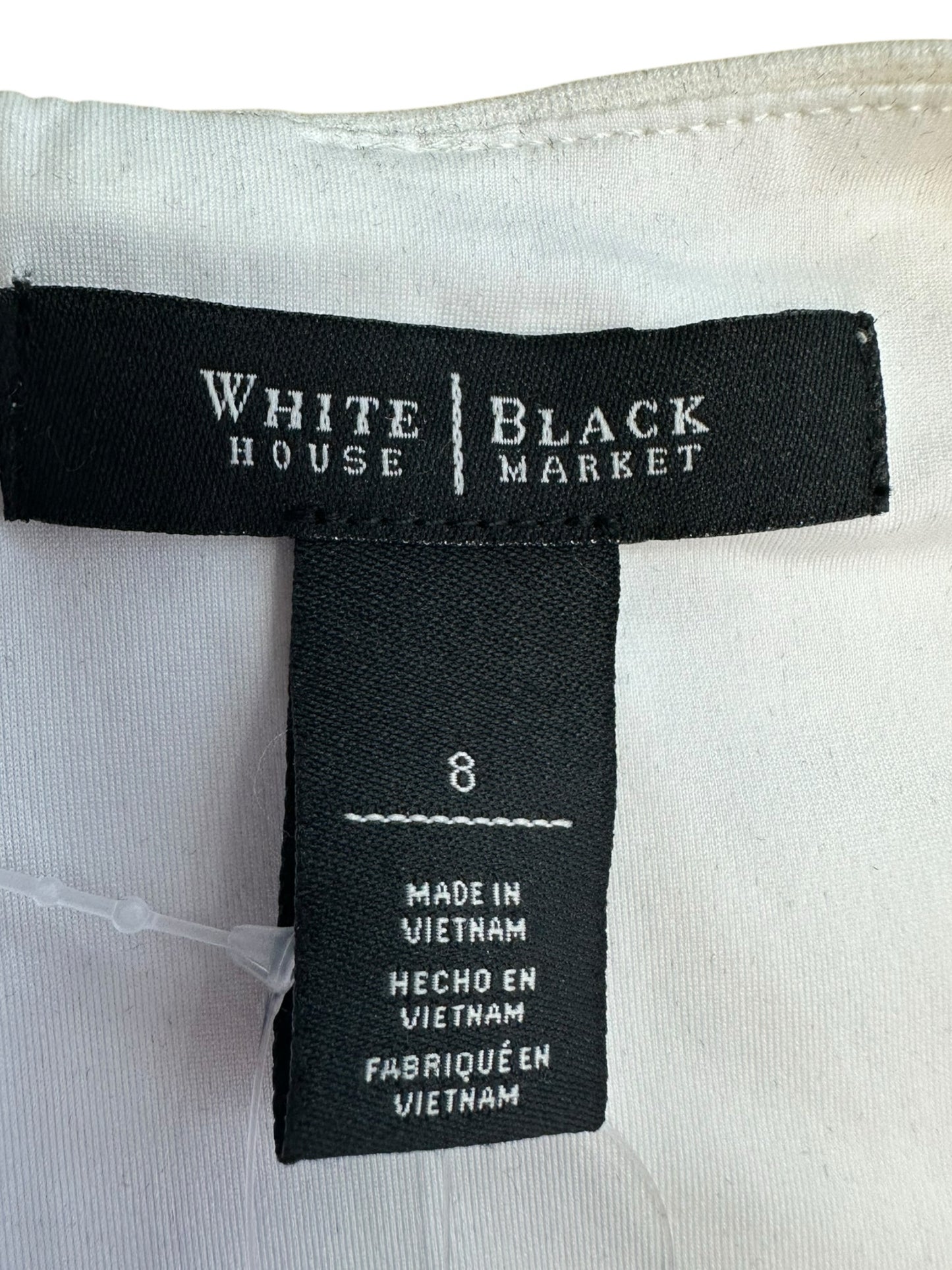 White House Black Market NWT Color Block Knit Dress Size 8