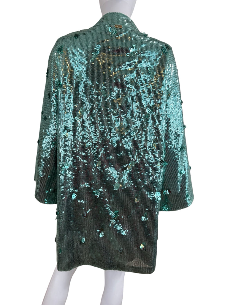 LA VIE STYLE HOUSE NWT Mint Sequin Mini Cocktail Dress Size O/S