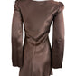 STONE COLD FOX x REVOLVE Brown Satin Basier Mini Dress Size XS
