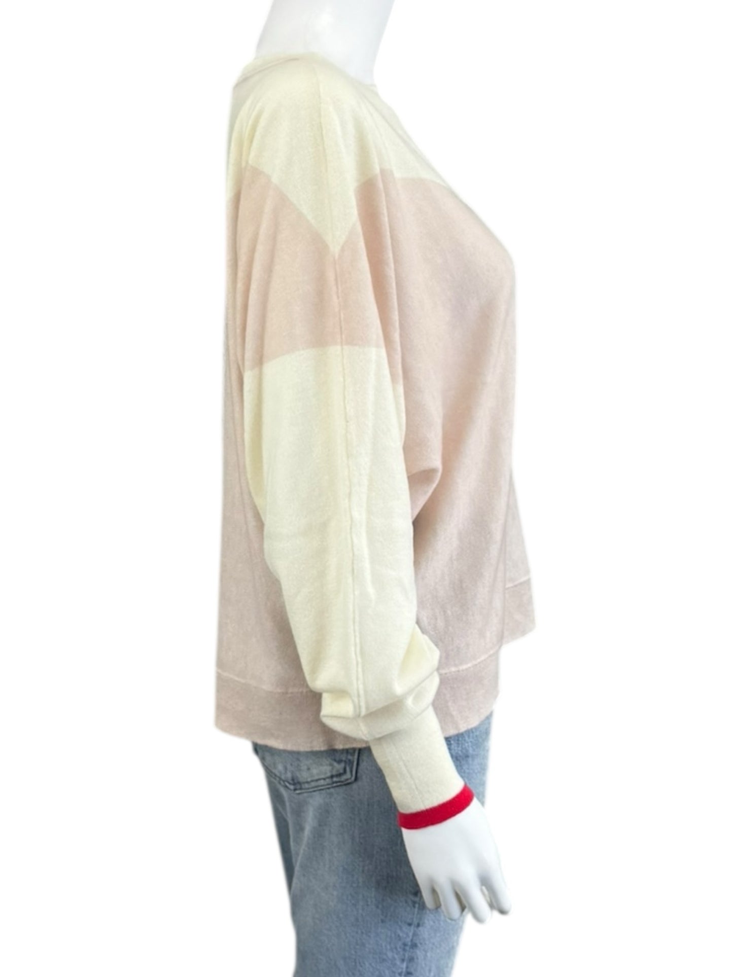SUNDRY Colorblock Wool Sweater Size M
