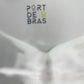 Port De Bras White Athletic Top Size S