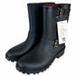 Tommy Hilfiger Black Rubber Boots Size 10