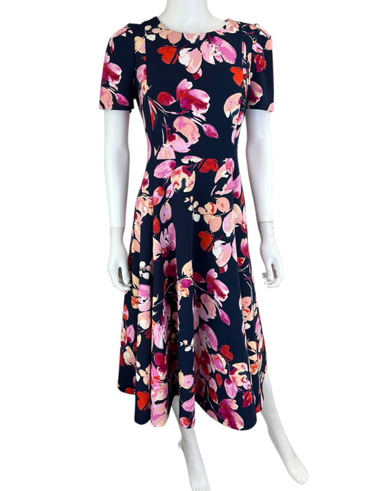 Calvin Klein Floral Formal Dress Size 10