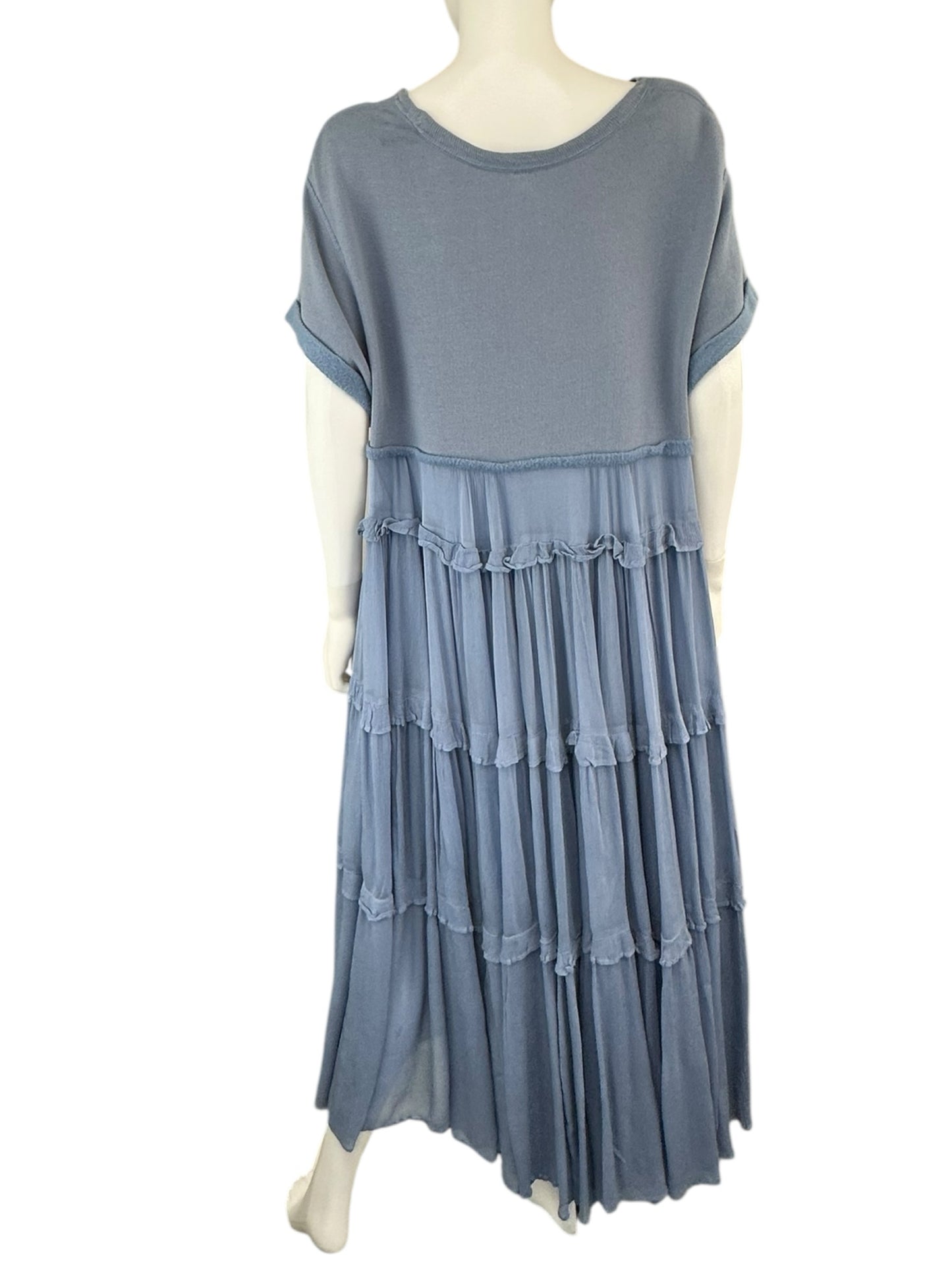 Free People Blue Stacy Maxi Dress Size XS