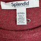 splendid NWT Rose Shimmer Knit Top Size XS